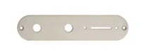 SCHALLER 15220700- Накладка для регуляторов телекастера( под стандартные 1 V+1 T+ 3-х позиционный переключатель), латунь, полированная, отделка: SatinPearl, размеры 142x32,2x1,4. (Старый артикул: 1327)