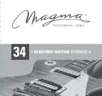 Magma Strings GE034N - Струна одиночная для электрогитары 34, Серия: Nickel Plated Steel, Калибр: 34.