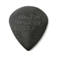 Dunlop 427r200 ultex jazz iii 24pack  медиаторы, толщина 2 мм, 24 шт.