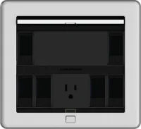 Crestron FT2-700-MECH-AL, система управления кабелями серии FT2, размер 700, механическая, цвет алюминиевый