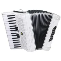 PCA3232 WHP Аккордеон, 32 басов, 32 клавиши в правой руке, цвет белый перламутр, Pierre Cesar