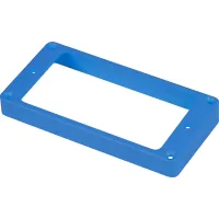 DIMARZIO MOUNTING RING BRIDGE POSITION BLUE DM1301BL пластиковая рамка под хамбакер для установки около бриджа, цвет синий