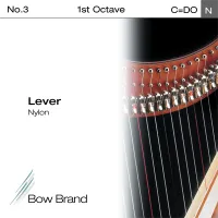 Harp C1 string Bow Brand Lever Artists Nylon - Lever harp C 1 octave nylon string