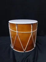 MZ-B14-amK Барабан кавказский 14", лак янтарный, с чехлом, MEZZO