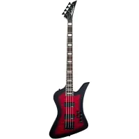 JACKSON JS3Q Kelly Bird Transparent Red Burst