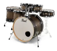 PEARL DMP926SP/C262 - (DMP925SP/CA262, DMP925SP/CB262, DMP1414F/C262) - барабанная установка серии Decade Maple из 6-ти барабанов (2218B/1007T/1208T/1616F/1414F/1455S), цвет 262 Satin Black Burst