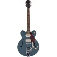 Gretsch G6118T-60 Vintage Select Edition '60 Anniv. Hollow B., Bigsby, TV Jones, 2-T Smoke Green Электрогитара цв. дымчатый зел.