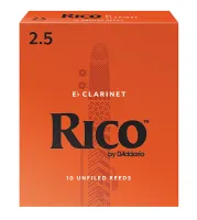 RBA1025 Rico Трости для кларнета Eb, размер 2.5, 10шт, Rico