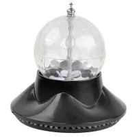 Led Star Starball II Эффект светодиодный "кристальный магический шар" с вращением и "радуга", 6х1Вт RGB и 48 светодиодов 5мм RGB расположенных по кругу