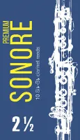 FR16C003 Sonore Трости для кларнета inB/inA № 2,5 (10шт), FedotovReeds
