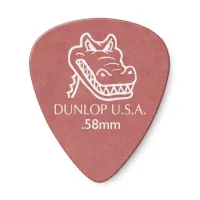 417R.58 Gator Grip Медиаторы, 72шт, толщина 0,58мм, Dunlop