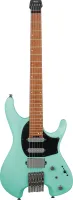 IBANEZ Q54-SFM безголовая электрогитара, 6 струн, SSH, цвет - морской зелёный