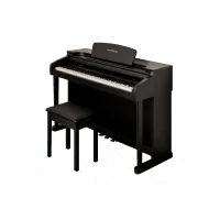 Sai Piano P-30GBK Пианино цифровое, 88 клавиш, градуированная молоточковая механика, 128 тембров, 128 голосая полифония, 100 демо, хорус, реверберация, MP3 плеер, 3 уровня чувствительности клавиатуры, Bluetooth, динамики 2*25Вт, стойка, три педали, цвет ч