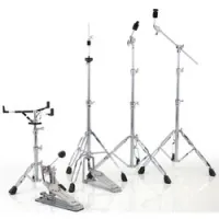 PEARL HWP-830 - Оборудование для ударной установки 830-й серии: cтойка для hi-hat с цепным приводом, педаль с цепным приводом, стойка и стойка-журавль для тарелок и стойка для малого барабана с опрокидывателем Uni-Lock.
