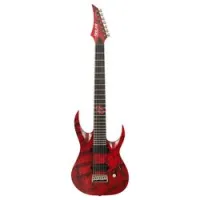Solar guitars a2.7 canibalismo+  7-струнная электрогитара, цвет красный