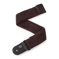 50CR01 Corduroy Ремень для гитары, вельвет, коричневый, Planet Waves