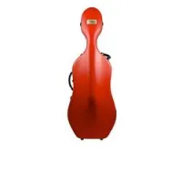 BAM 1001SR  Classic кейс под виолончель из высокопрочного АБС пластика без колесиков, красный