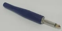 CC413 Разъем на кабель 1/4” Male (6,35мм), моно, синий. Soundking