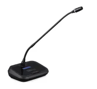 Qtex QCM W6217CL- Микрофонный пульт председателя, микрофон «гусиная шея» с ЖК-дисплеем, черный