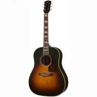 GIBSON CUSTOM SHOP 1942 Banner Southern Jumbo Vintage Sunburst акустическая гитара, цвет санберст, в комплекте кейс