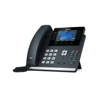 SIP-T46U, цветной экран, 2 порта USB, 16 аккаунтов, BLF,  PoE, GigE, без БП