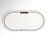 EQPC2 EVANS Наклейка на рабочий пластик бас-барабана, овальная прозрачная