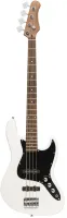 STAGG SBJ-30 WHB - бас-гитара, 20 ладов, корпус: павловния, гриф: жжёный клен, на болтах, накладка: палисандр, звуковсниматели: 2x JB, регулировки: 2х громкость, 1х тон, цвет: белый