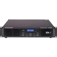 Dynacord H 2500 усилитель мощности, 2*1450 Вт, класс H, 2,4,8 Ом, удалённое управление