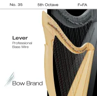 Струна E6 для арфы Bow Brand Lever Wires Professional