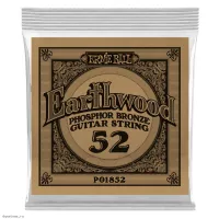 ERNIE BALL 1852 Earthwood Phosphor Bronze .052 - Струна одиночная для акустической гитары