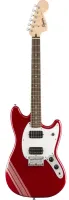 SQUIER LTD ED Bullet Mustang Competition Red электрогитара, цвет красный