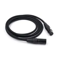 Кабель CANARE XLR(F) - XLR(M) 1m, Black
