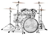 DW DDAC2215CL Ударная установка Design Series Acrylics 22"-10"-12"-16"-14" без стоек, прозрачная