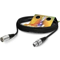 Sommer cable sghn-0150-sw  микрофонный кабель sc-stage 22 highflex, xlr(f) <=> xlr(f), 1,5 м, hicon