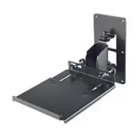 K&M 24171-000-55  настенный держатель для ас, угол наклона 3°-20°, поворот 100°, чёрный
