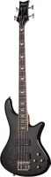 SCHECTER STILETTO EXTREME-4 STBLK - 4х струнная бас-гитара, 24 лада, корпус: красное дерево с топом из волнистого клёна, гриф: клён на болтах, накладка палисандр, звукосниматели HH Schecter Diamond Bass, регулировки: мастер громкость, бленд, 2х полосный а