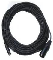 Audix cblm50  микрофонный кабель 15 м, d3,3 мм, mini-xlrf - xlrm, для сери micros и microboom, чёрный