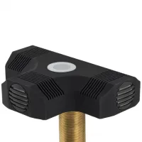 ClockAudio CS 3SN-RF RGB - Трехэлементный конденсаторный микрофон для установки на поверхности стола с полукардиоидной характеристикой. С двухцветным halo-кольцом и сенсорным выключателем для дистанционного переключения от DSP. Цвет никель