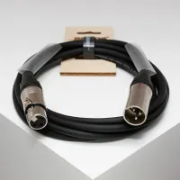 DMX/MIC-XMXF-6m Кабель микрофонный/DMX, XLR, 6м, SHNOOR