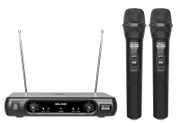 Xline MD-2300 Радиосистема двухканальная c двумя ручными передатчиками, фикс. частоты VHF 200-290 мГ