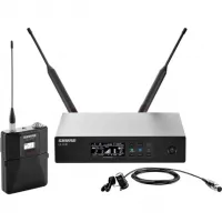 SHURE QLXD14E/84 G51 радиосистема с поясным передатчиком и петличным микрофоном WL184 (суперкардиоидная направленность)