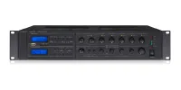 Усилитель BIAMP [MA247MR] (APART) 6-зонный, микширующий, со встроенным плеером. 240Вт (4Ом/100В). 120Вт/8Ом.Вх.:4xEuroblock(3-pin); 3хRCA.1хприоритетный("сухие контакты").Вых.:6хEuroblock. RJ45(для пейджинга). 2U.