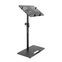 Gravity lts t 02 b - стойка под ноутбук с регулировкой высоты и стальным основанием, цвет черный