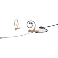 DPA 4266-OL-I-F00-LH-1 всенаправленный микрофон с креплением на два уха, с одной In-Ear вставкой, бежевый, разъем MicroDot