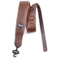 Blacksmith ls-0719 brown  ремень для гитары, кожа, 80 мм, коричневый, толстый, со стяжком, кругл ко