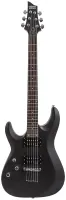 SCHECTER C-6 DELUXE LH SBK  - леворукая электрогитара, 24 лада.Корпус: липа.Гриф: клен.Накладка грифа: палисандр.Звукосниматели: Н/Н Schecter Diamond Plus.Переключатель звукоснимателей: 3-позиционный.Регуляторы: 1V/1Т.Цвет: матовый черный
