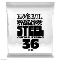 ERNIE BALL 1936 Stainless Steel .036 - Струна одиночная для электрогитары