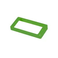 DIMARZIO MOUNTING RING NECK POSITION GREEN DM1300GN пластиковая рамка под хамбакер для установки около грифа, цвет зелёный
