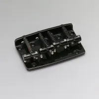 203B-4-B Бридж (струнодержатель) для бас-гитары, черный, Gotoh