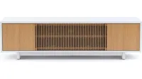 BDI Vertica 8559 Satin white and white Oak - Тумба 3-секционная